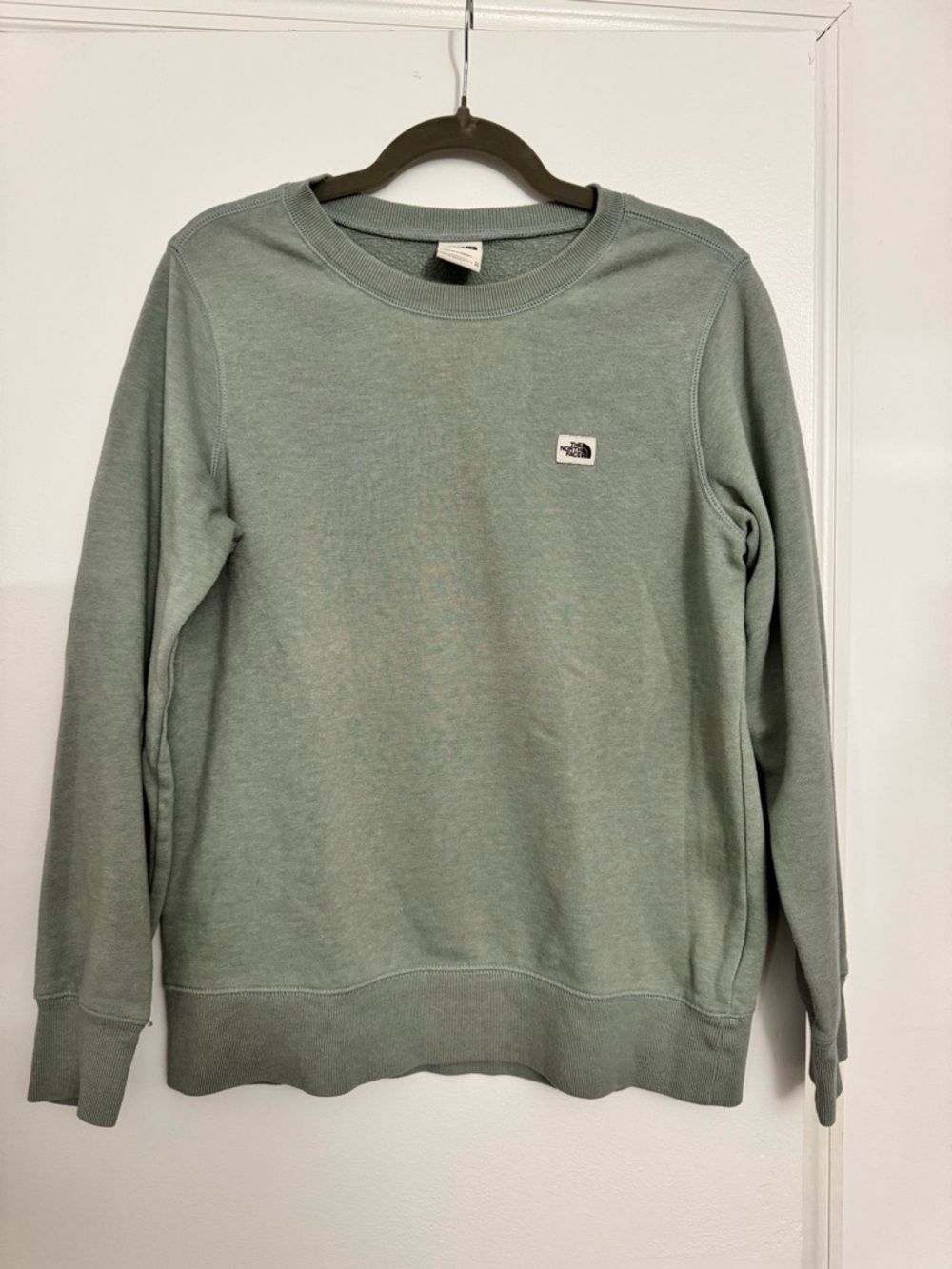 The North Face Womens Sage Green Pullover Sweatshirt